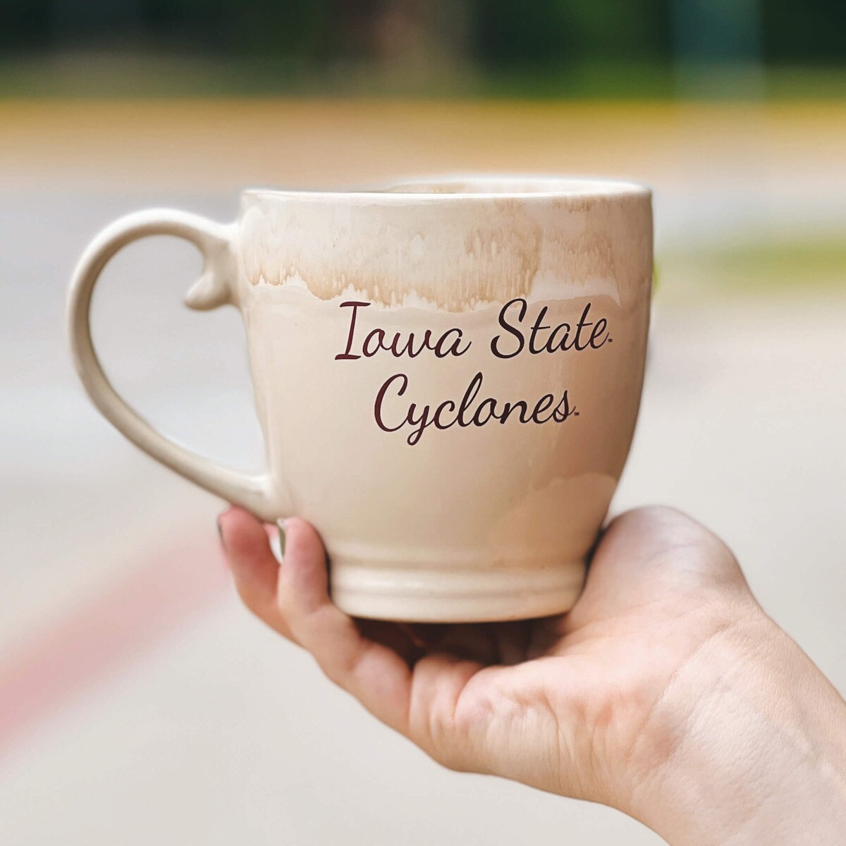 Iowa State Cyclones Kedzie Cream Ceramic Mug (17oz)